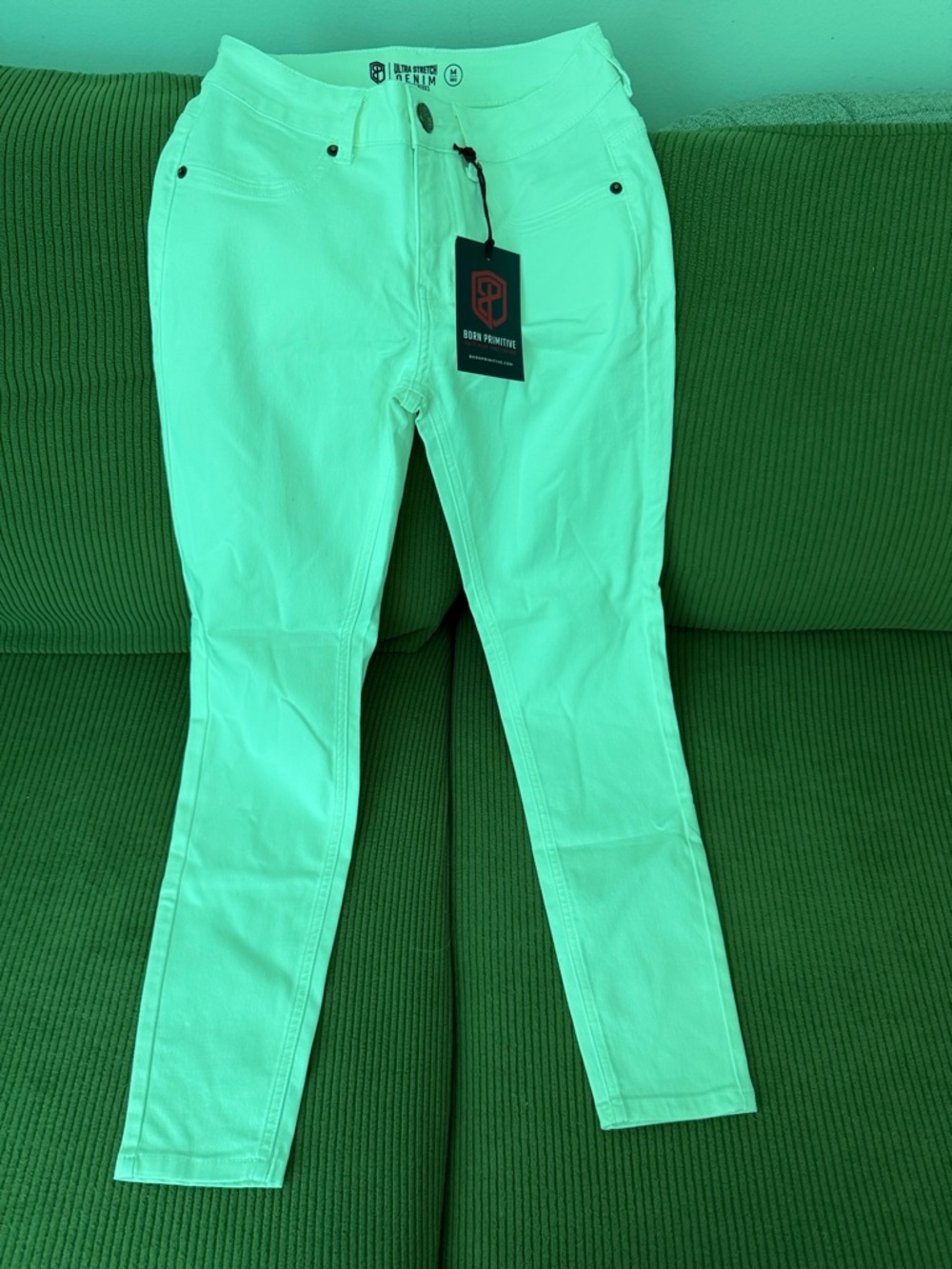 Born Primitive White Skinny Jeans